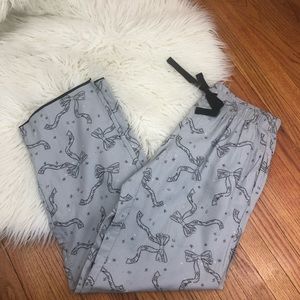 VICTORIAS SECRET Light Gray Pajama Pants Size S